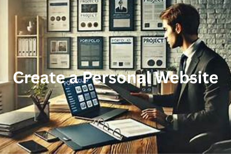 create a personal website